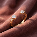 18K Bespoke Diamond Ring — AI cloth, in-house