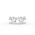18K Bespoke Marquise Diamond Ring — TOP
