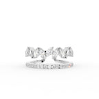 18K Bespoke Marquise Diamond Ring — TOP