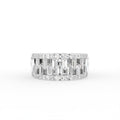 18K Bespoke Pave Diamond Ring — TOP