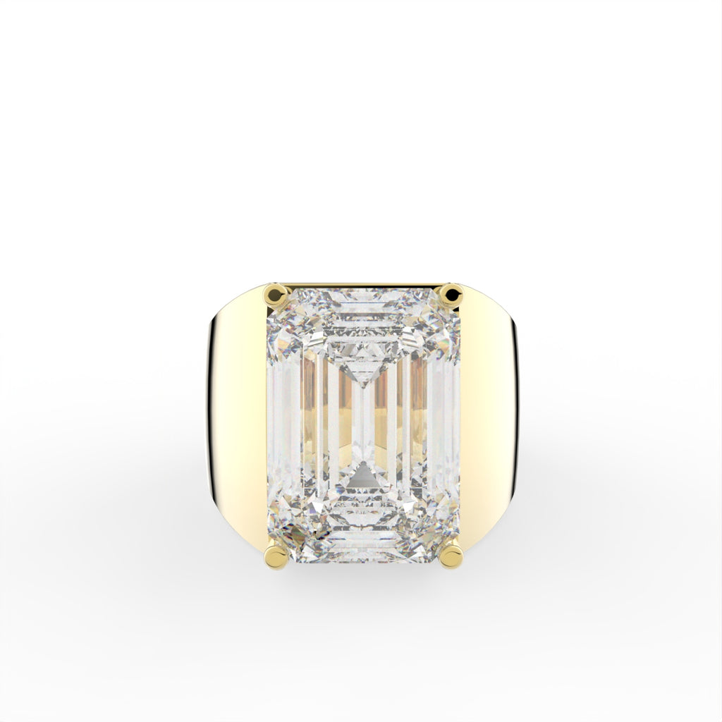 Sterling Silver Diamond Ring — TOP