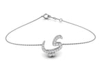 18K Arabic Alphabet Diamond Bracelet — TOP