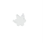 18K Marquise Diamond Piercing Earrings — BACK