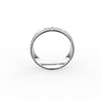 vimg:FJ6630|vimg:FJ6626|18K Round Diamond Band Ring — FRONT