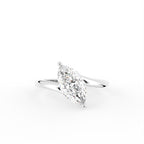 vimg:FJ4889|vimg:FJ6297|14K White Gold Solitaire Marquise Diamond Ring — TOP