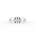 18K Bespoke Diamond Band Ring — TOP