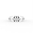 18K Bespoke Diamond Band Ring — TOP