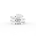 18K Bespoke Diamond Ring — TOP