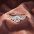 18K Bespoke Solitaire Diamond Engagement Ring — AI cloth, in-house