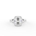 18K Solitaire Diamond Ring — TOP