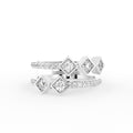 18K Bespoke Round Diamond Ring — TOP