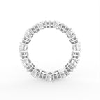 vimg:FJ3270|vimg:FJ3274|vimg:FJ3282|vimg:FJ3284|vimg:FJ3285|14K White Gold Full Eternity Pear Diamond Ring — FRONT