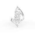 18K Bespoke Baguette Diamond Ring — TOP