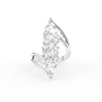 18K Bespoke Baguette Diamond Ring — TOP