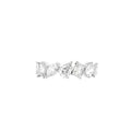 18K Eternity Multi-Shape Diamond Ring — TOP