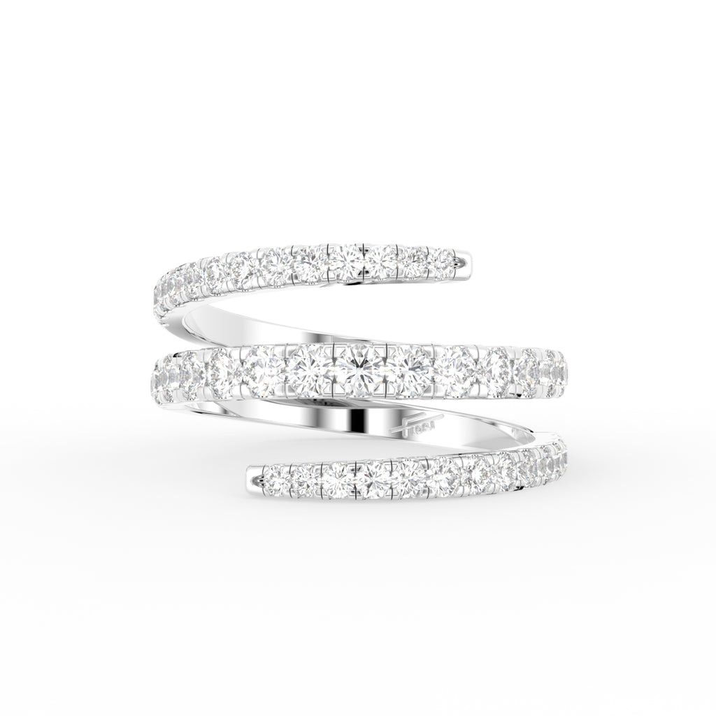 vimg:FJ6103|vimg:FJ6118|vimg:FJ6111|18K Round Diamond Ring — TOP