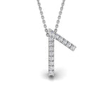 vimg:FJ0809|vimg:FJ3148|18K White Gold Hagalaz Viking Round Diamond Pendant — FRONT