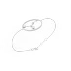 18K Cancer Constellation Diamond Bracelet — 3D VIEW