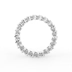 vimg:FJ3871|vimg:FJ3913|14K White Gold Full Eternity Marquise Diamond Ring — FRONT
