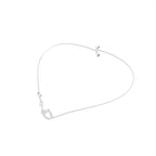 18K Arabic Alphabet Diamond Bracelet — 3D VIEW
