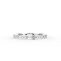 18K Eternity Baguette Diamond Ring — TOP