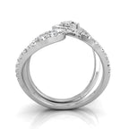 18K Bespoke Diamond Ring — FRONT