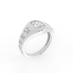 Sterling Silver Diamond Ring — IMAGE URL