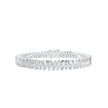 18K Bespoke Baguette Diamond Bracelet — TOP