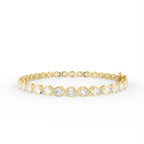 Sterling Silver Diamond Bracelet — TOP