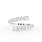 18K Bespoke Round Diamond Ring — TOP