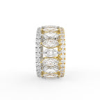 18K Marquise Eternity Diamond Band — SIDE