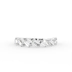 18K Yellow Gold Baguette Eternity Diamond Ring — TOP