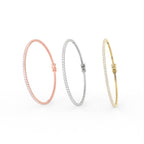 18K Diamond Bracelet — 3 COLOR