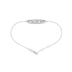 18K Pisces Constellation Diamond Bracelet — FRONT