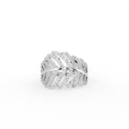 18K Bespoke Diamond Statement Ring — TOP