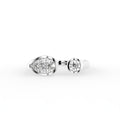 18K Bespoke Bezel Diamond Ring — TOP