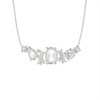18K Diamond Pendant — BACK
