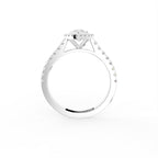 vimg:Z00308|18K Halo Marquise Diamond Engagement Ring — FRONT