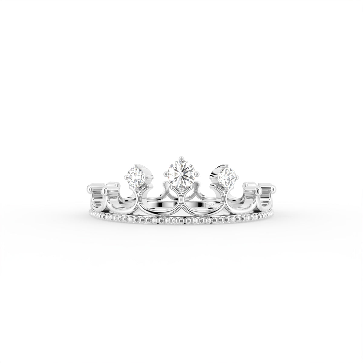 18K Bespoke Diamond Ring — TOP