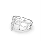 18K Chandelier Pear Diamond Bracelet — 3D VIEW