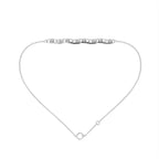 14K White Gold Marquise Diamond Bracelet — FRONT
