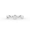 vimg:FJ3003|vimg:FJ3004|vimg:FJ3063|18K Round Diamond Eternity Ring — TOP