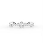 vimg:FJ3003|vimg:FJ3004|vimg:FJ3063|18K Round Diamond Eternity Ring — TOP