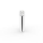vimg:FJ4818|vimg:FJ4840|14K White Gold Princess Cut Diamond Ring — SIDE