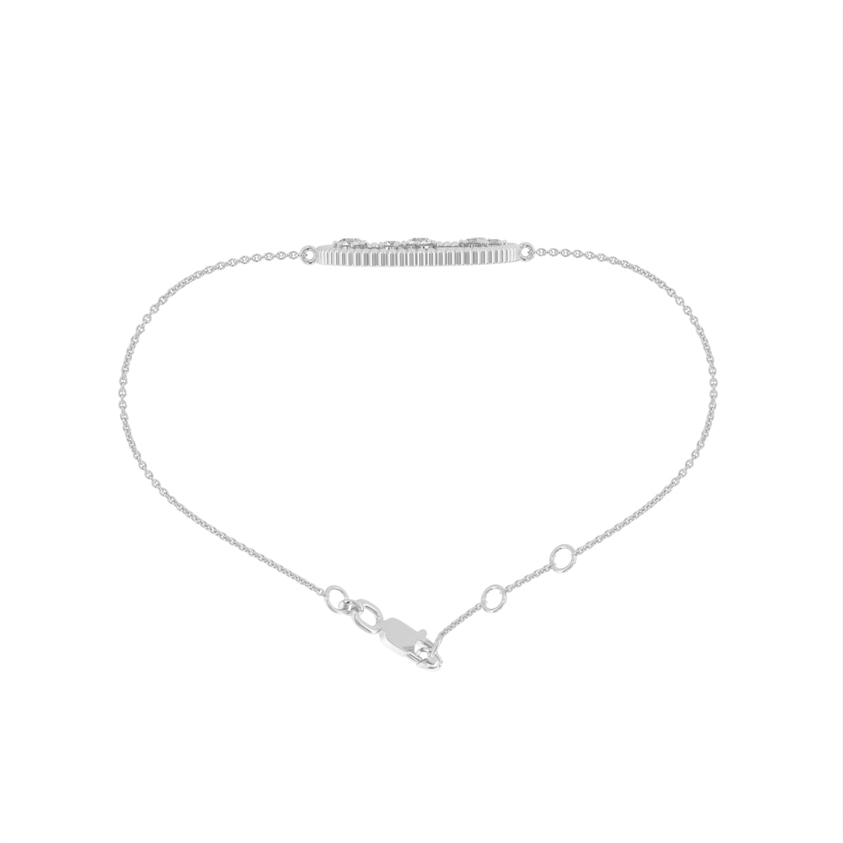 18K Scorpio Constellation Diamond Bracelet — FRONT