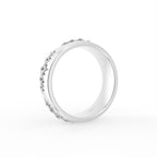 18K Bespoke Diamond Band Ring — 3D VIEW