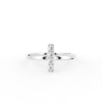 18K Pave Diamond Band Ring — TOP