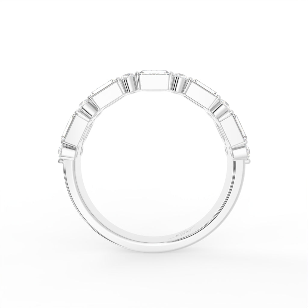 18K Eternity Diamond Ring — FRONT