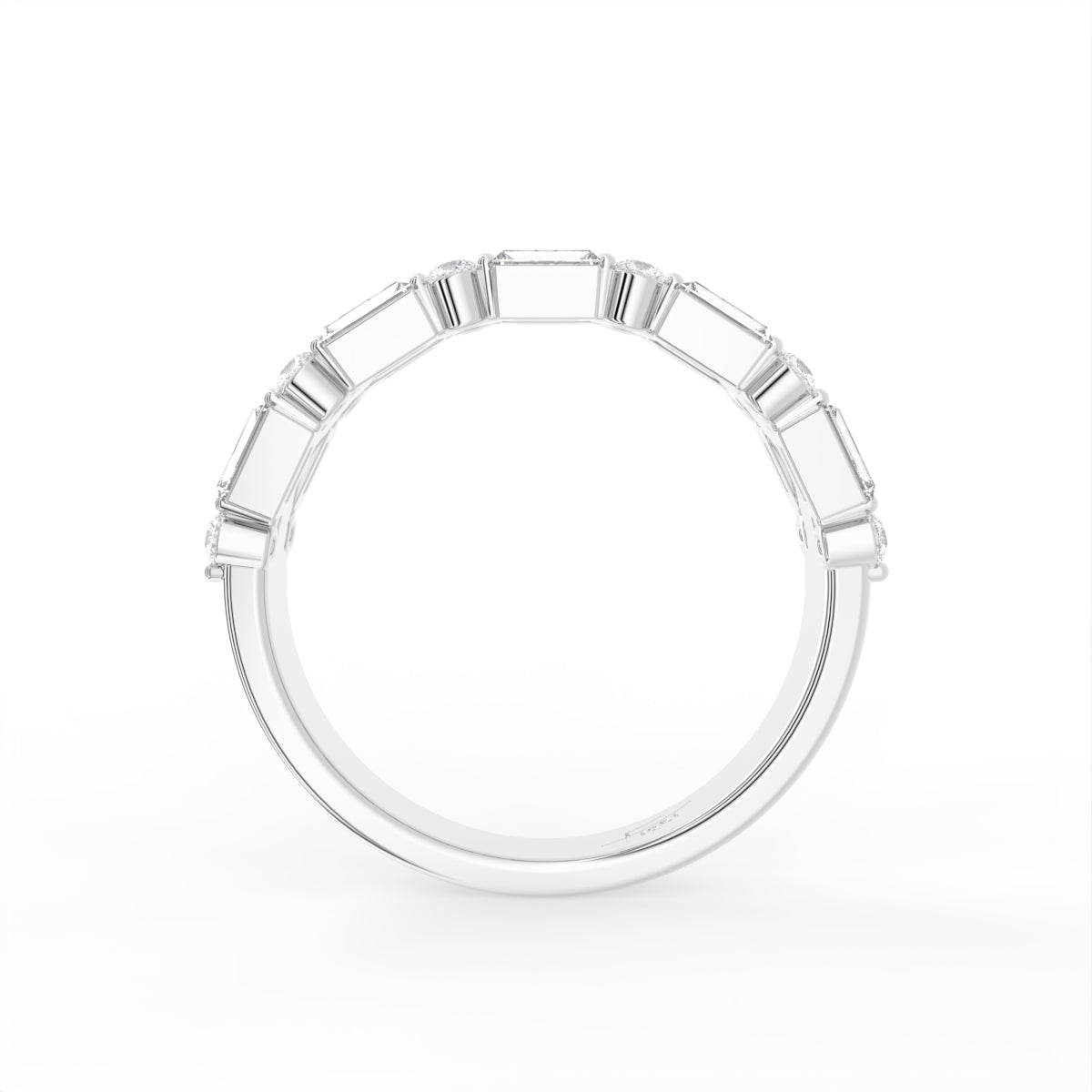 18K Eternity Diamond Ring — FRONT