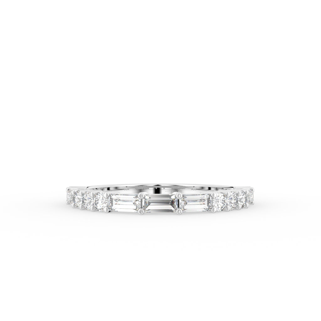 18K Eternity Diamond Ring — TOP